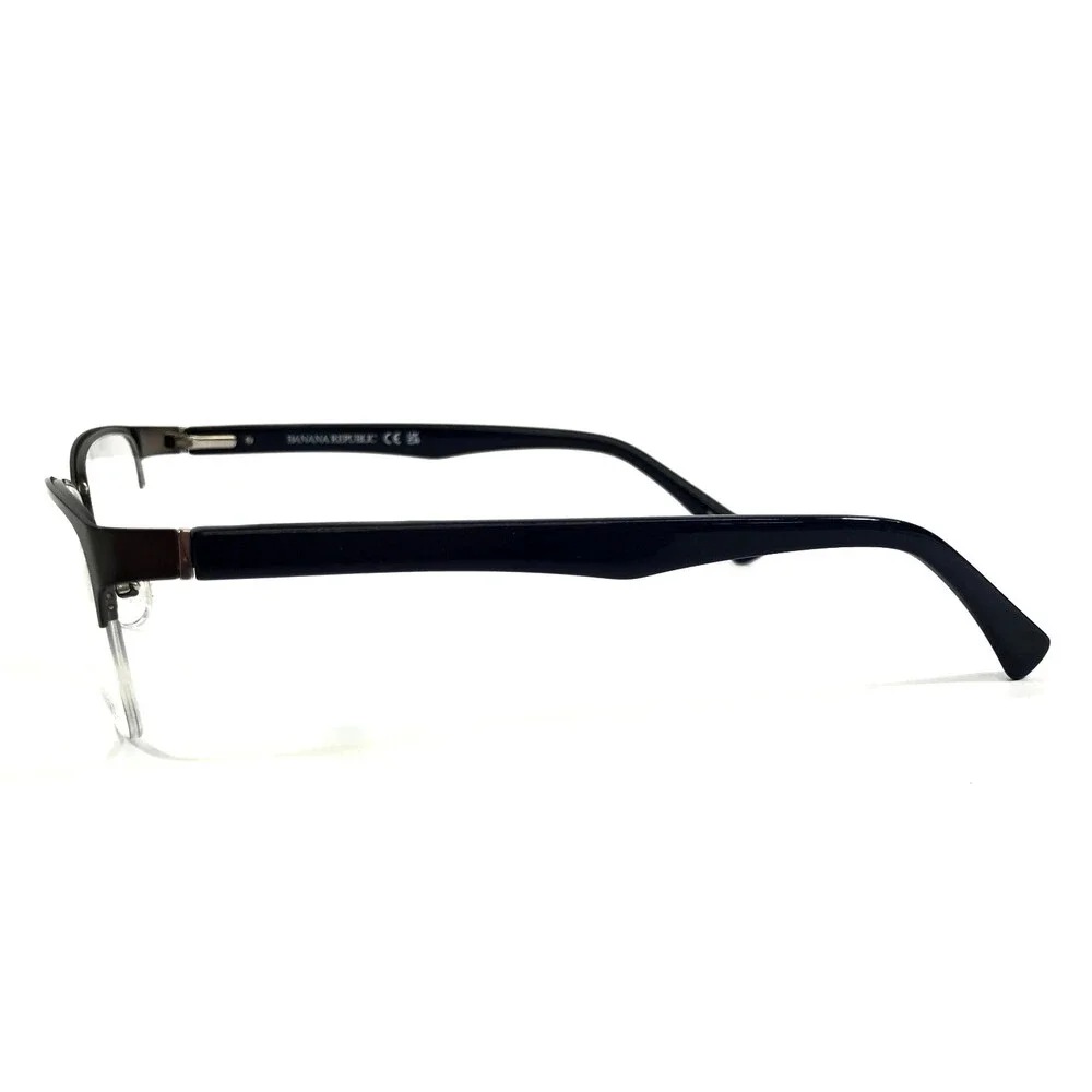 Banana Republic Eyeglasses Frames ANTON FRE Matte Gray Blue Rectangle 54-18-145
